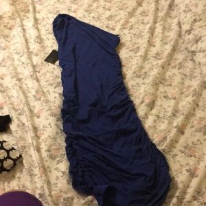 Blue dress w tag